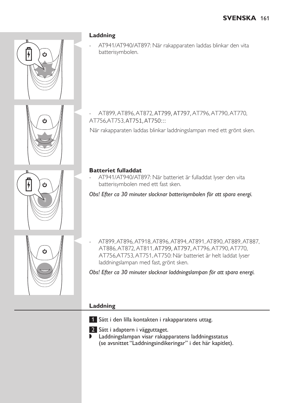 Philips AT899/06 User Manual | Page 161 / 186