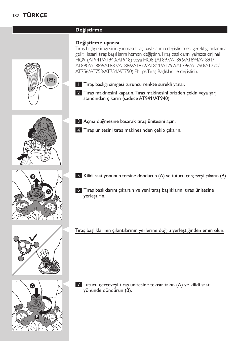 Philips AT899/06 User Manual | Page 182 / 186