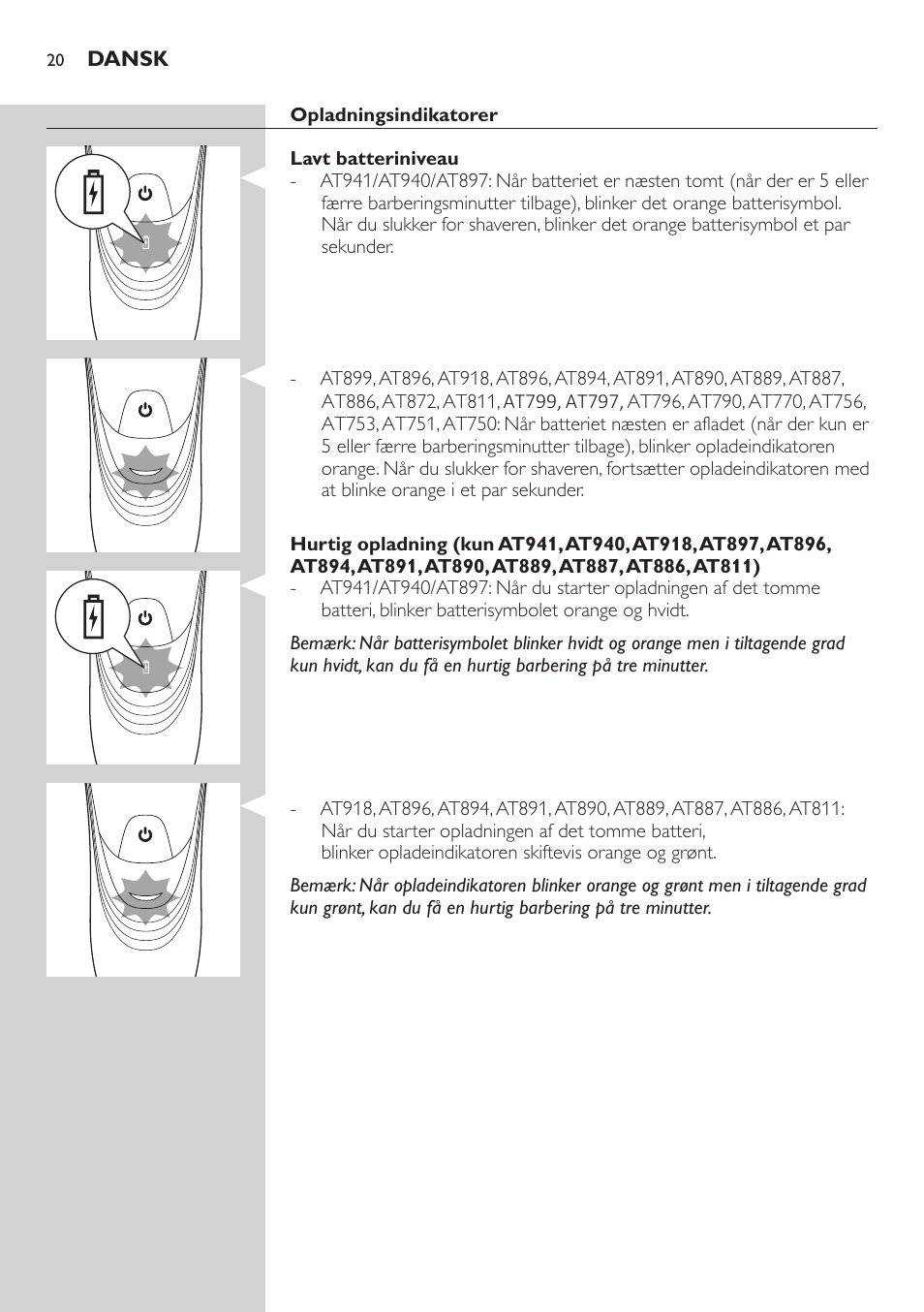 Philips AT899/06 User Manual | Page 20 / 186