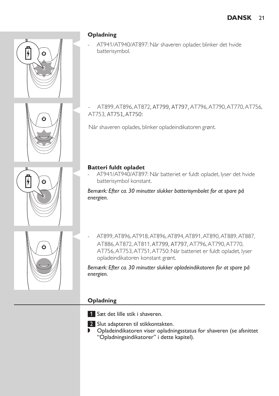 Philips AT899/06 User Manual | Page 21 / 186