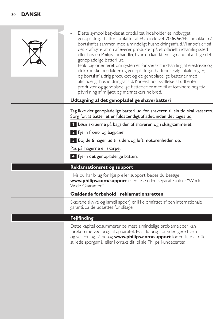 Philips AT899/06 User Manual | Page 30 / 186