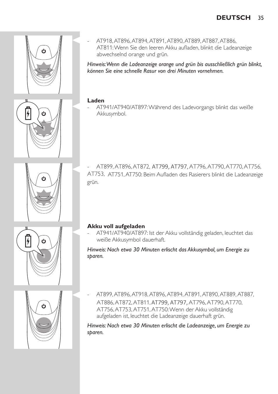 Philips AT899/06 User Manual | Page 35 / 186