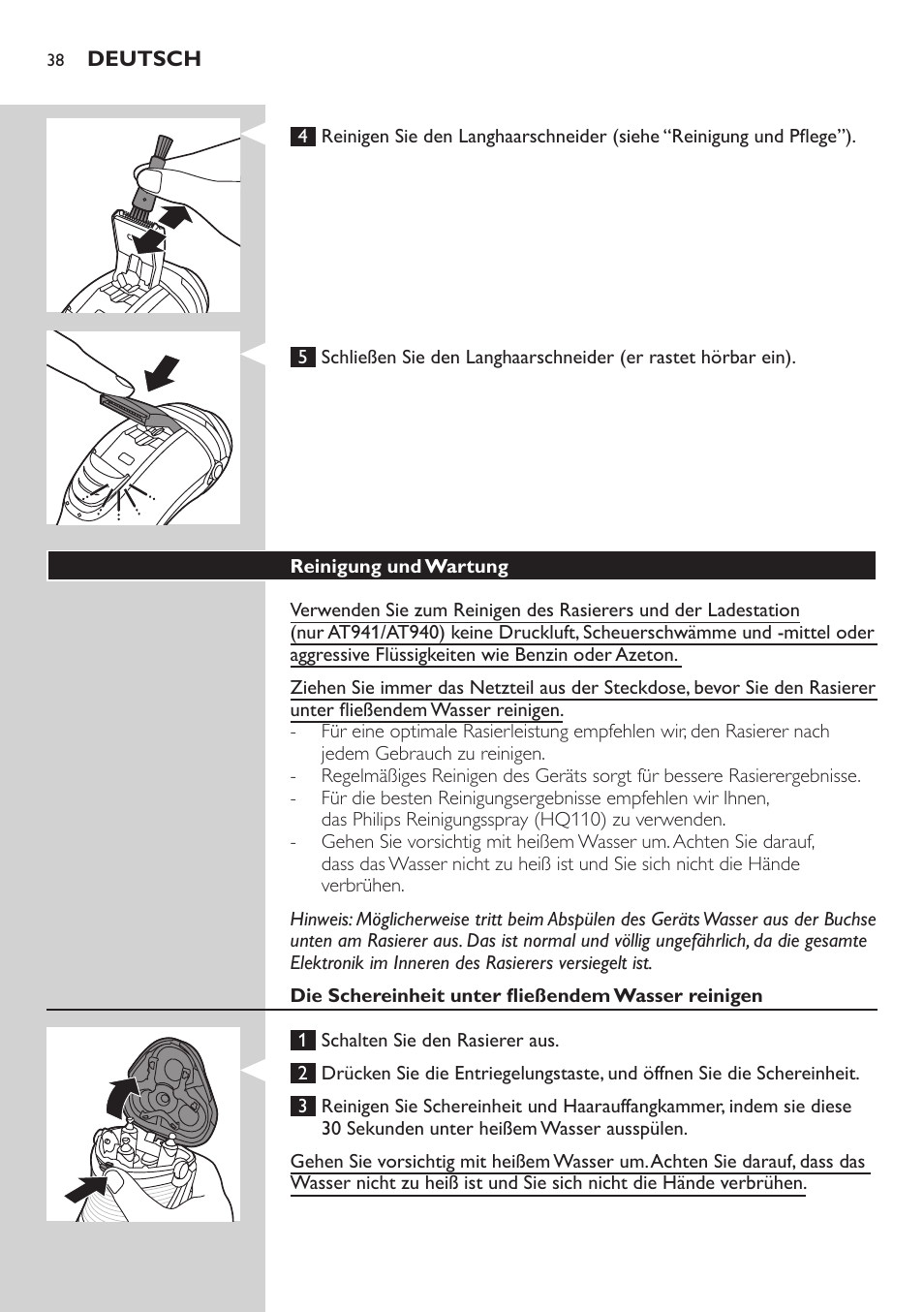 Philips AT899/06 User Manual | Page 38 / 186