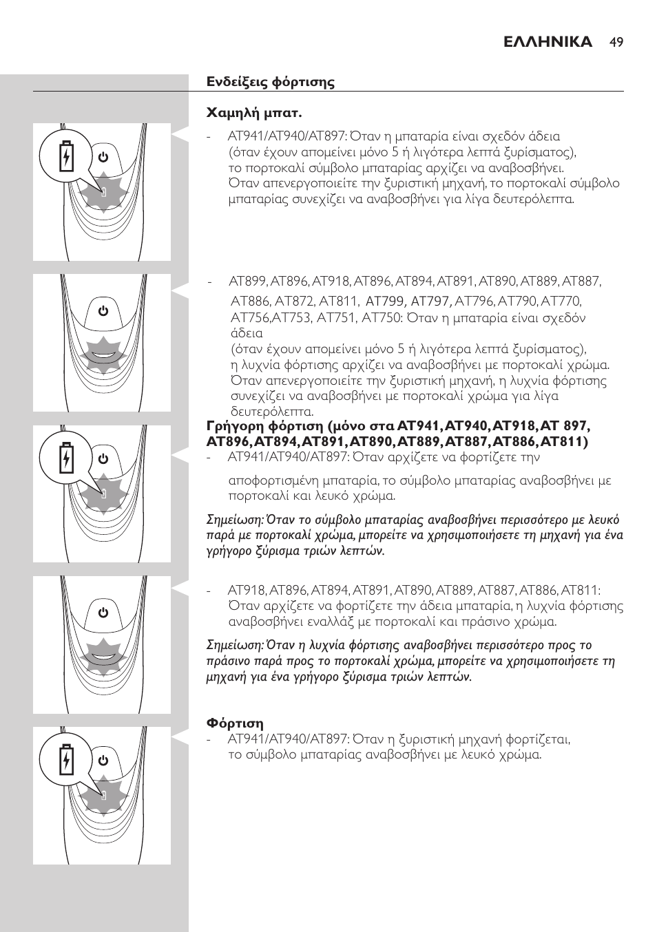 Philips AT899/06 User Manual | Page 49 / 186