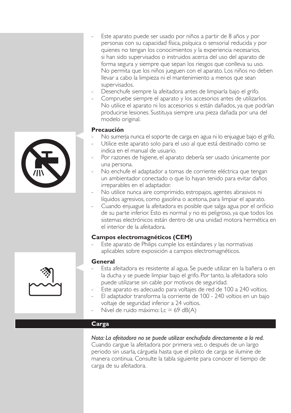 Philips AT899/06 User Manual | Page 62 / 186