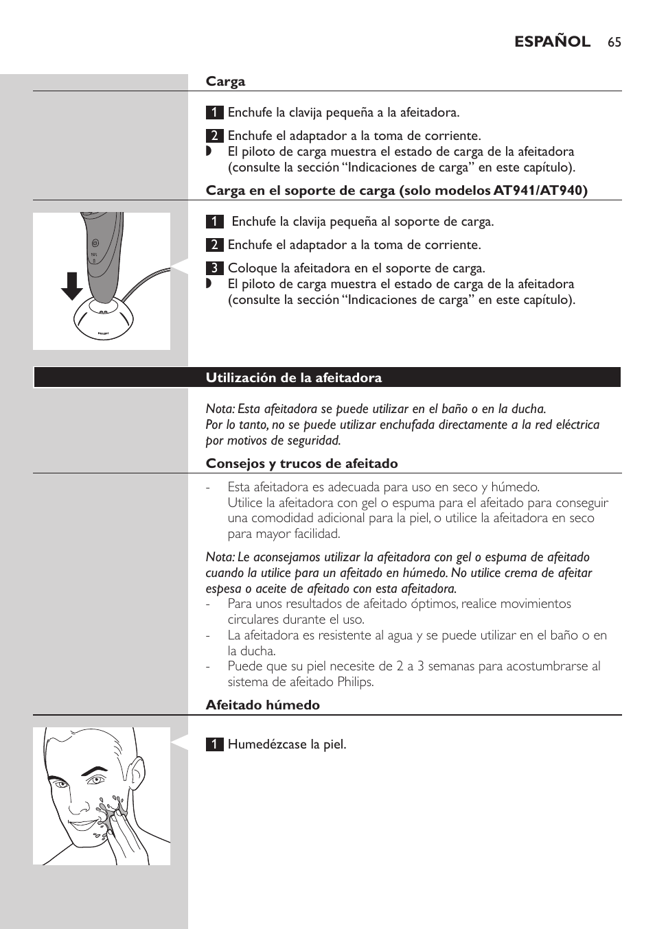 Philips AT899/06 User Manual | Page 65 / 186