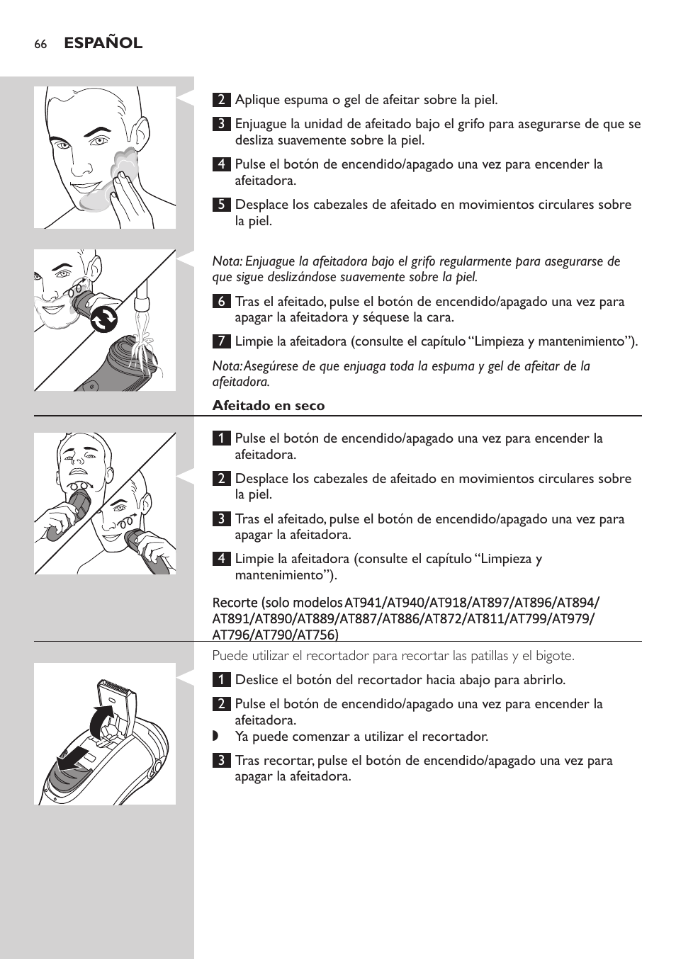 Philips AT899/06 User Manual | Page 66 / 186