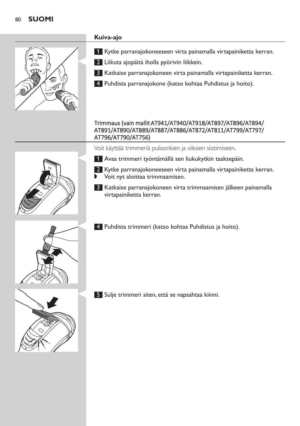 Philips AT899/06 User Manual | Page 80 / 186