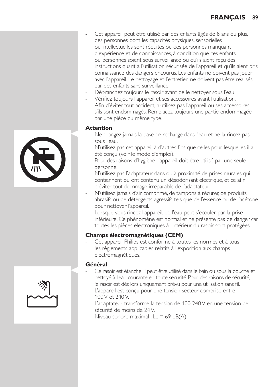 Philips AT899/06 User Manual | Page 89 / 186