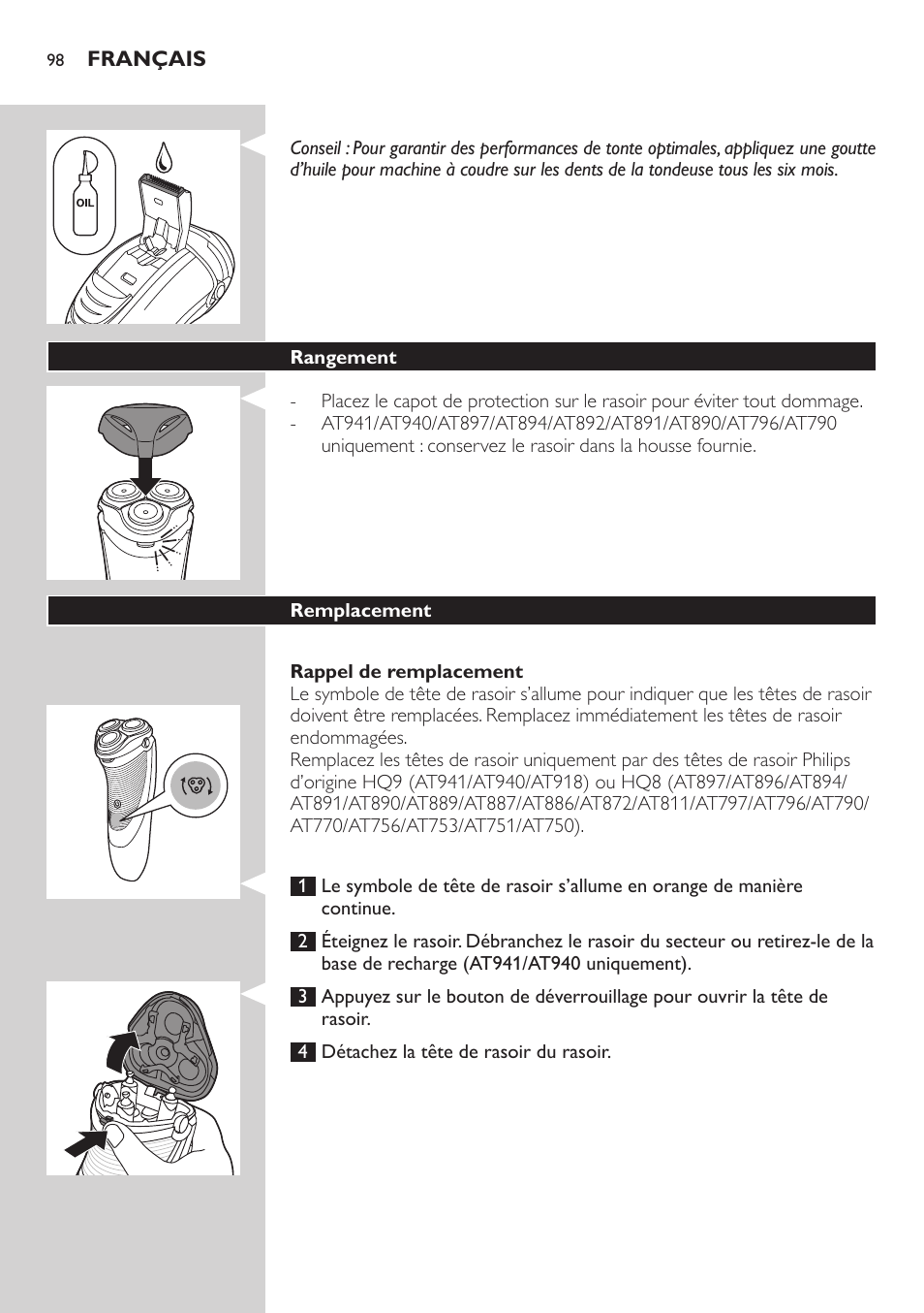 Philips AT899/06 User Manual | Page 98 / 186