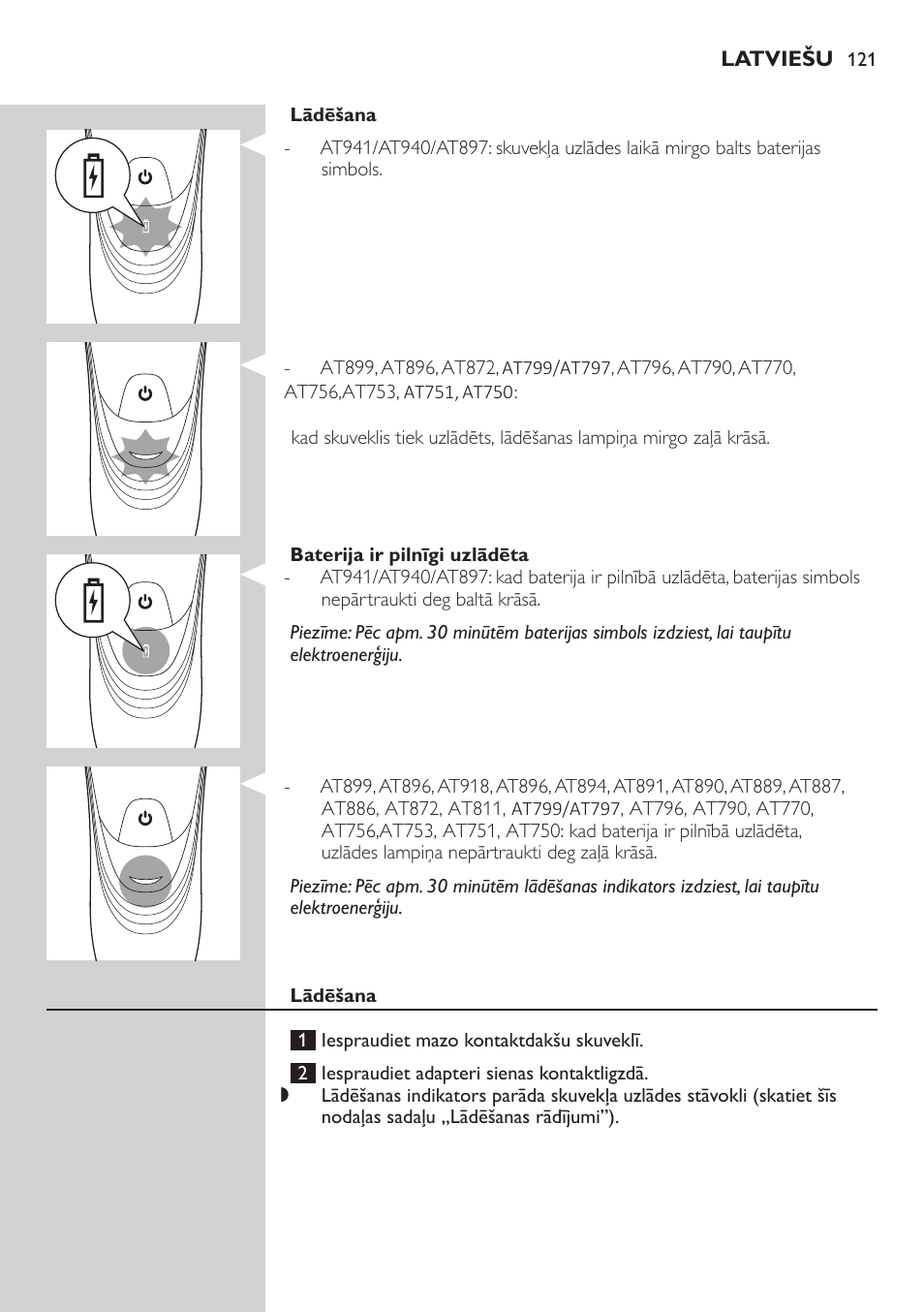 Philips AT899/06 User Manual | Page 121 / 230