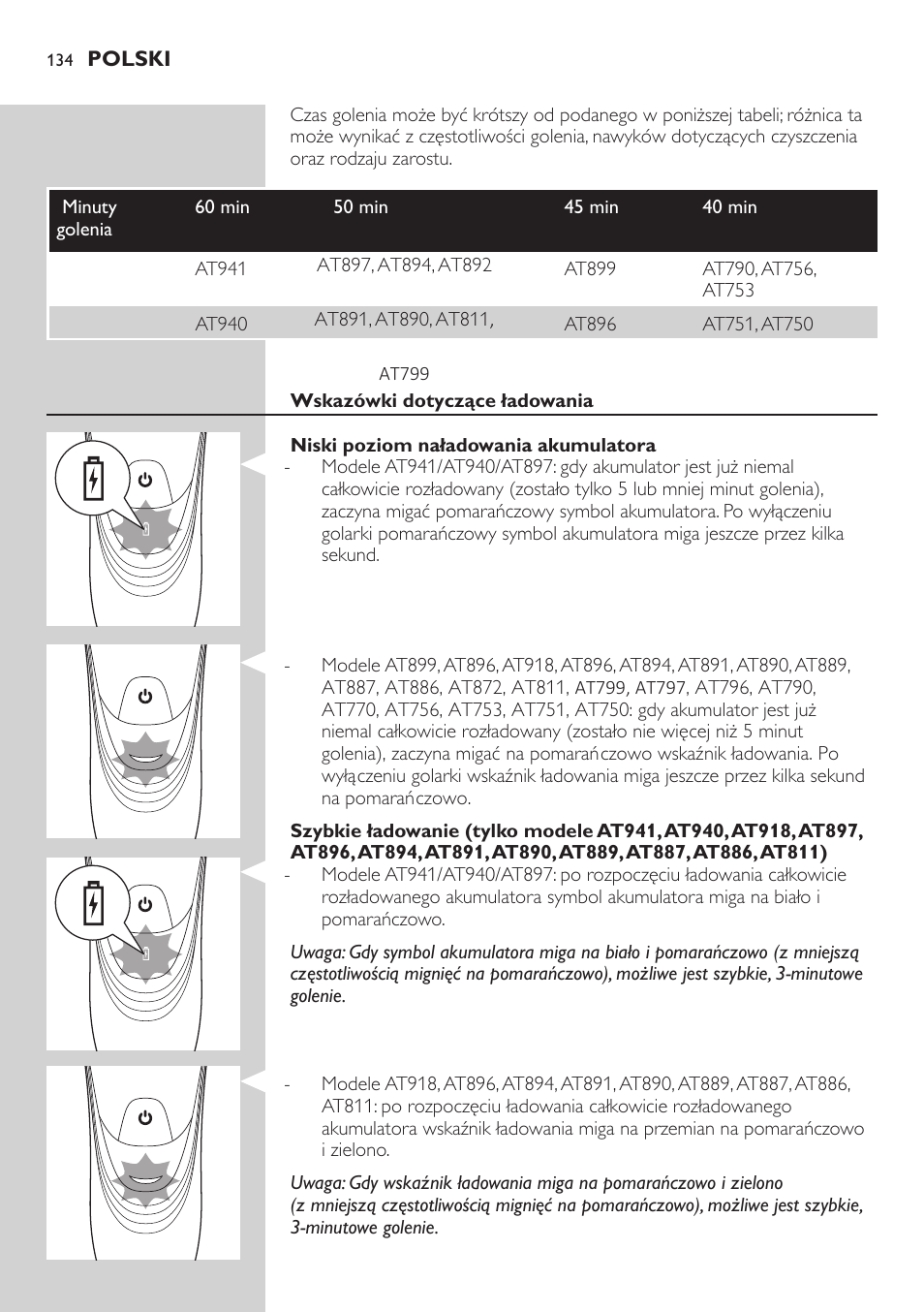 Philips AT899/06 User Manual | Page 134 / 230