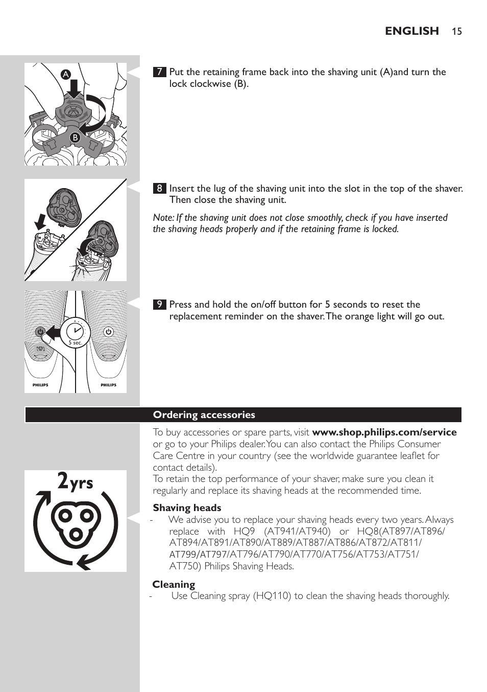 Philips AT899/06 User Manual | Page 15 / 230