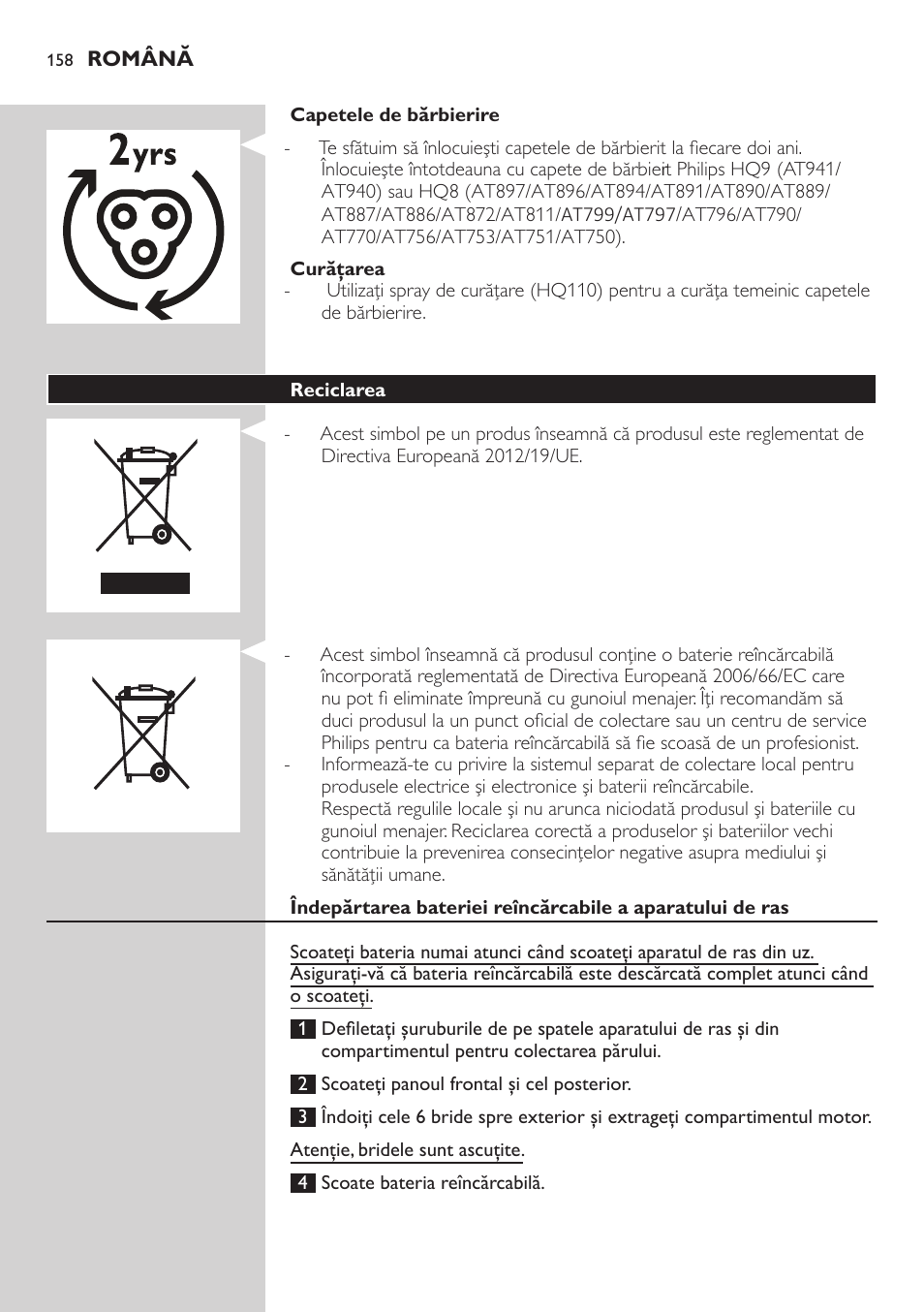 Philips AT899/06 User Manual | Page 158 / 230