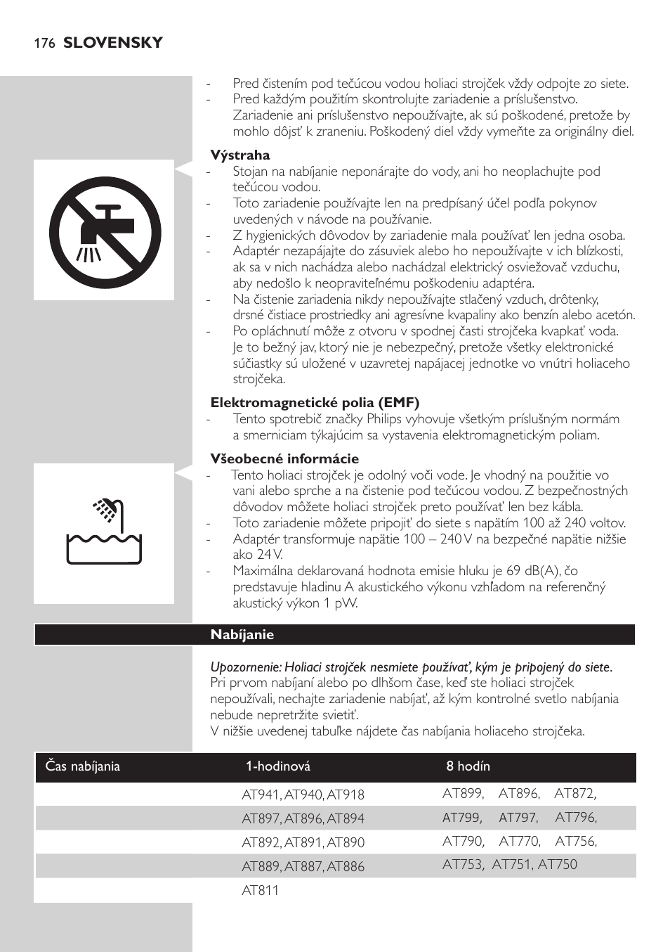 Philips AT899/06 User Manual | Page 176 / 230