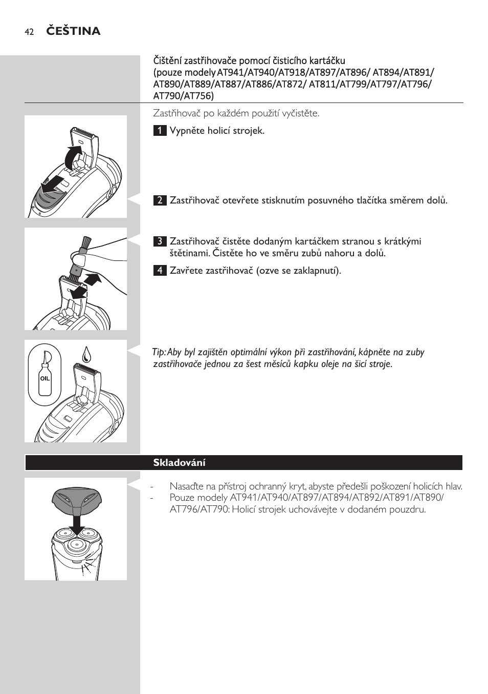 Philips AT899/06 User Manual | Page 42 / 230