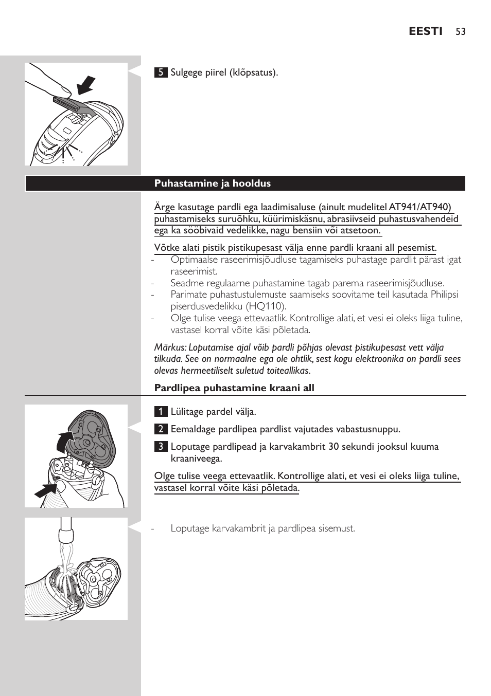 Philips AT899/06 User Manual | Page 53 / 230