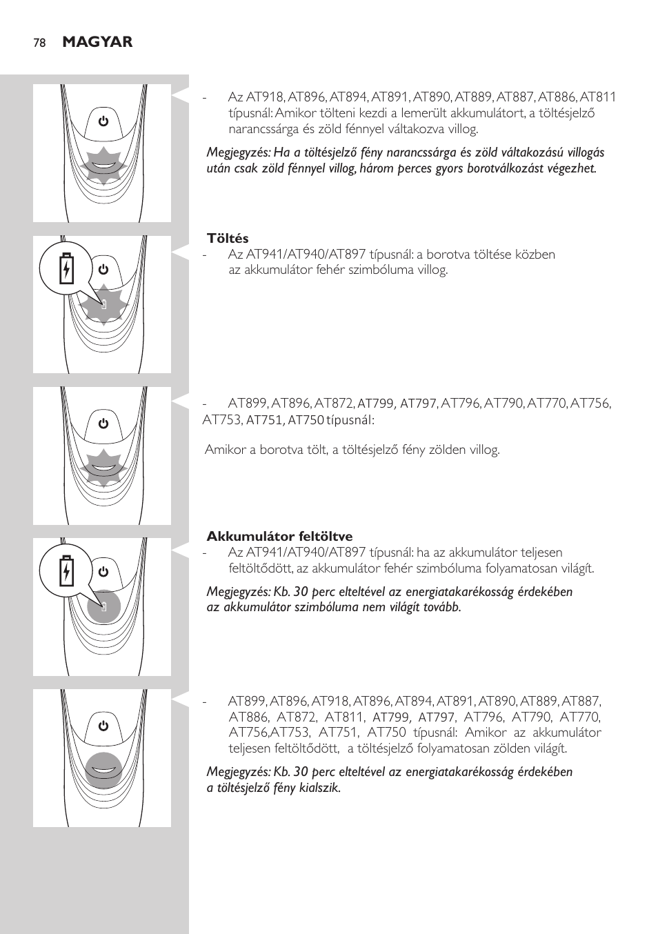 Philips AT899/06 User Manual | Page 78 / 230