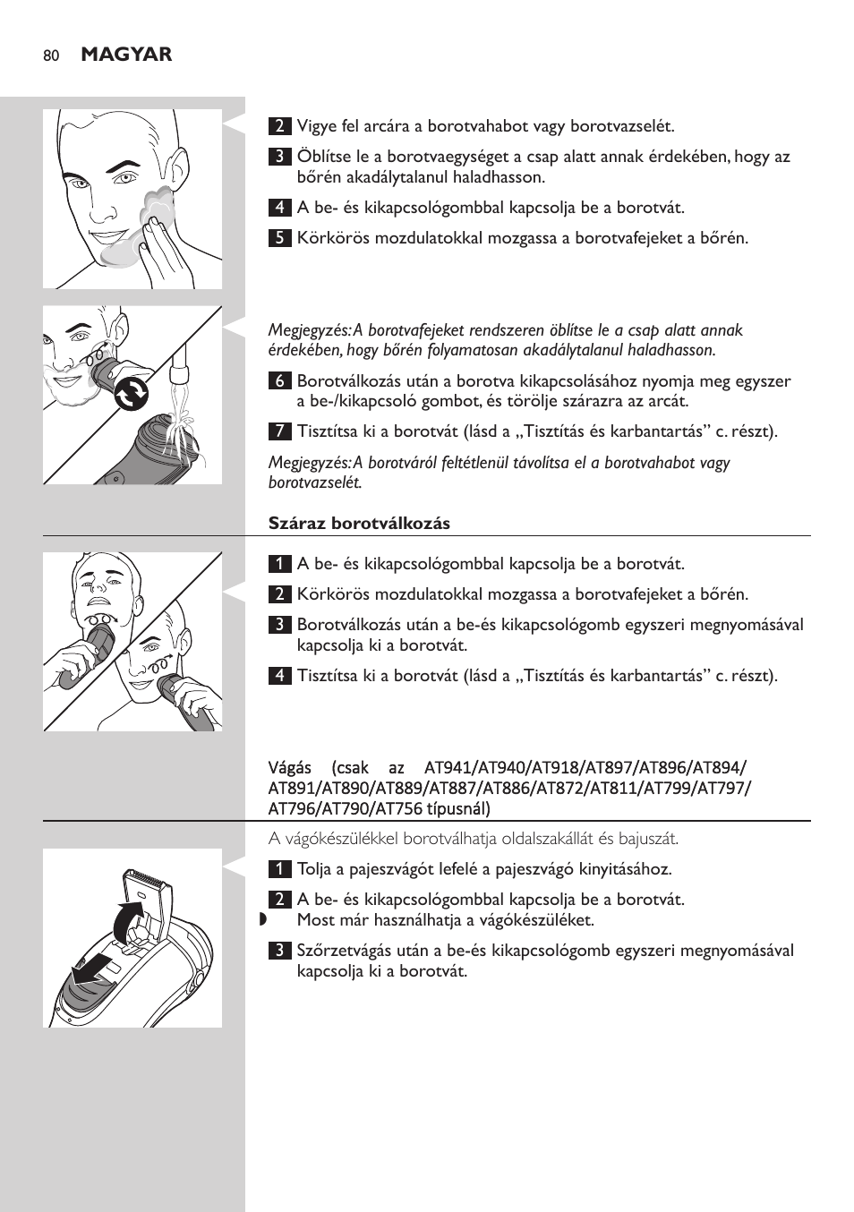 Philips AT899/06 User Manual | Page 80 / 230