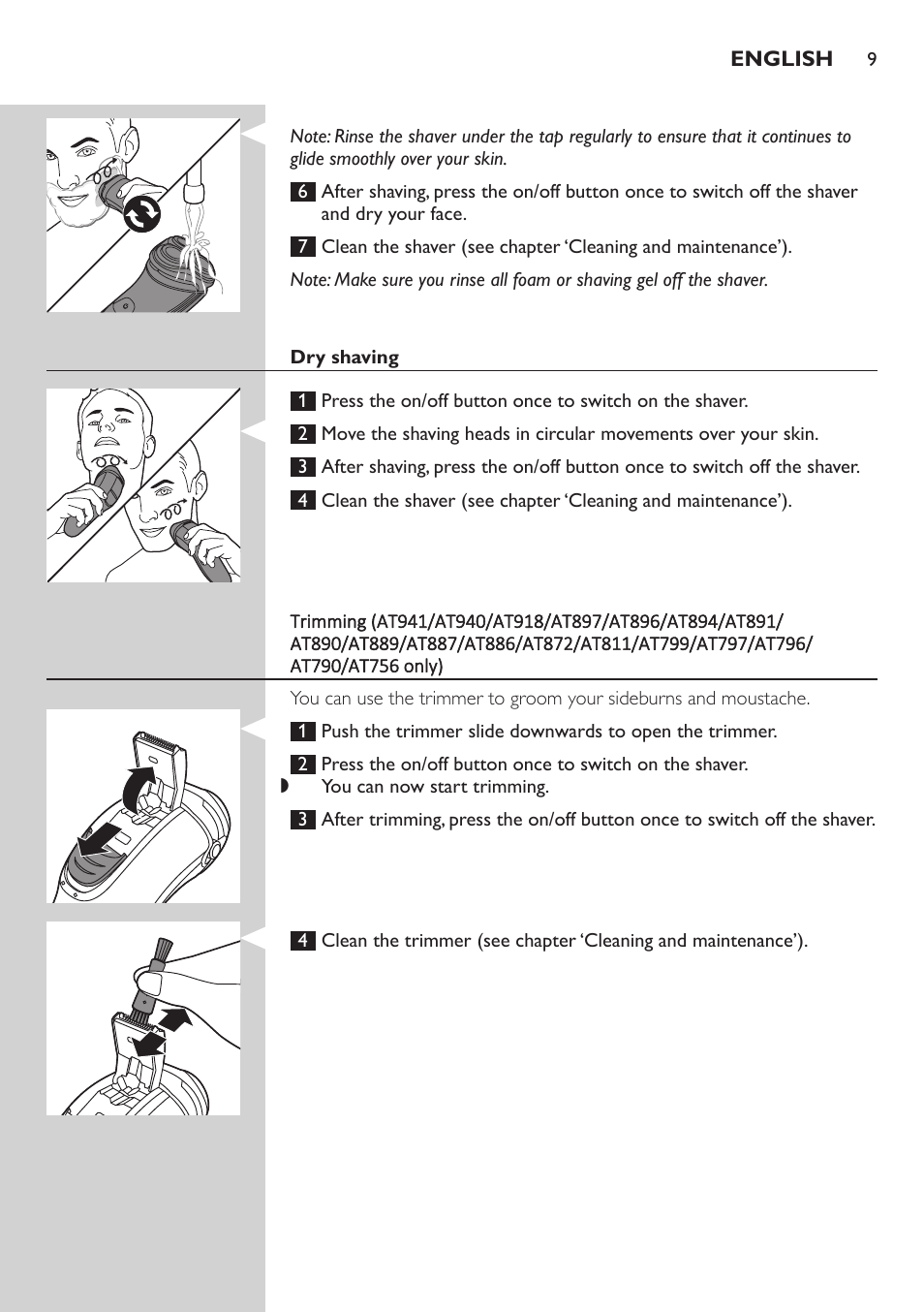 Philips AT899/06 User Manual | Page 9 / 230