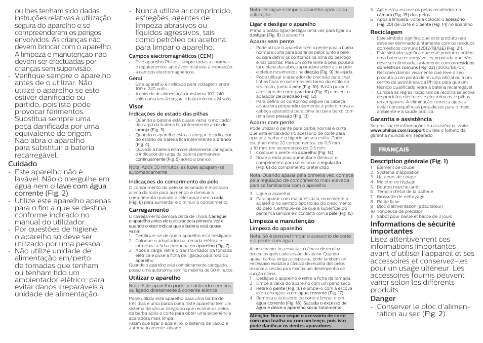 Philips BT7202/13 User Manual | Page 5 / 9