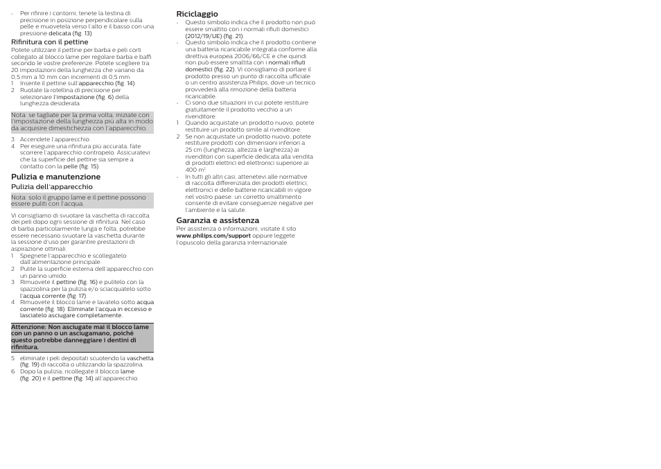 Philips BT7202/13 User Manual | Page 9 / 9