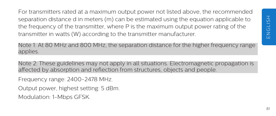 Philips DL8790/10 User Manual | Page 81 / 92