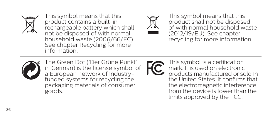 Philips DL8790/10 User Manual | Page 86 / 92