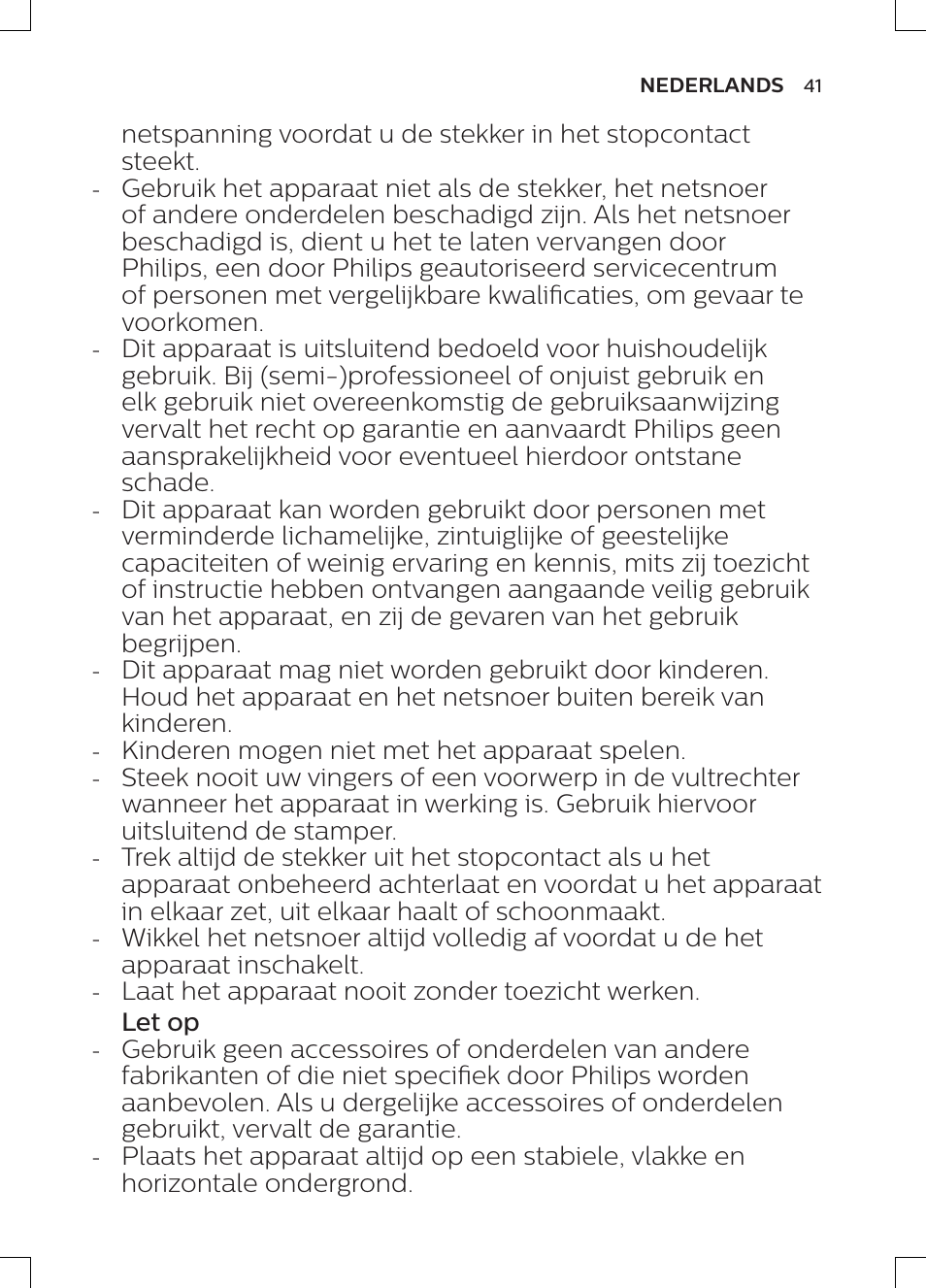 Philips HR1947/31 User Manual | Page 39 / 50