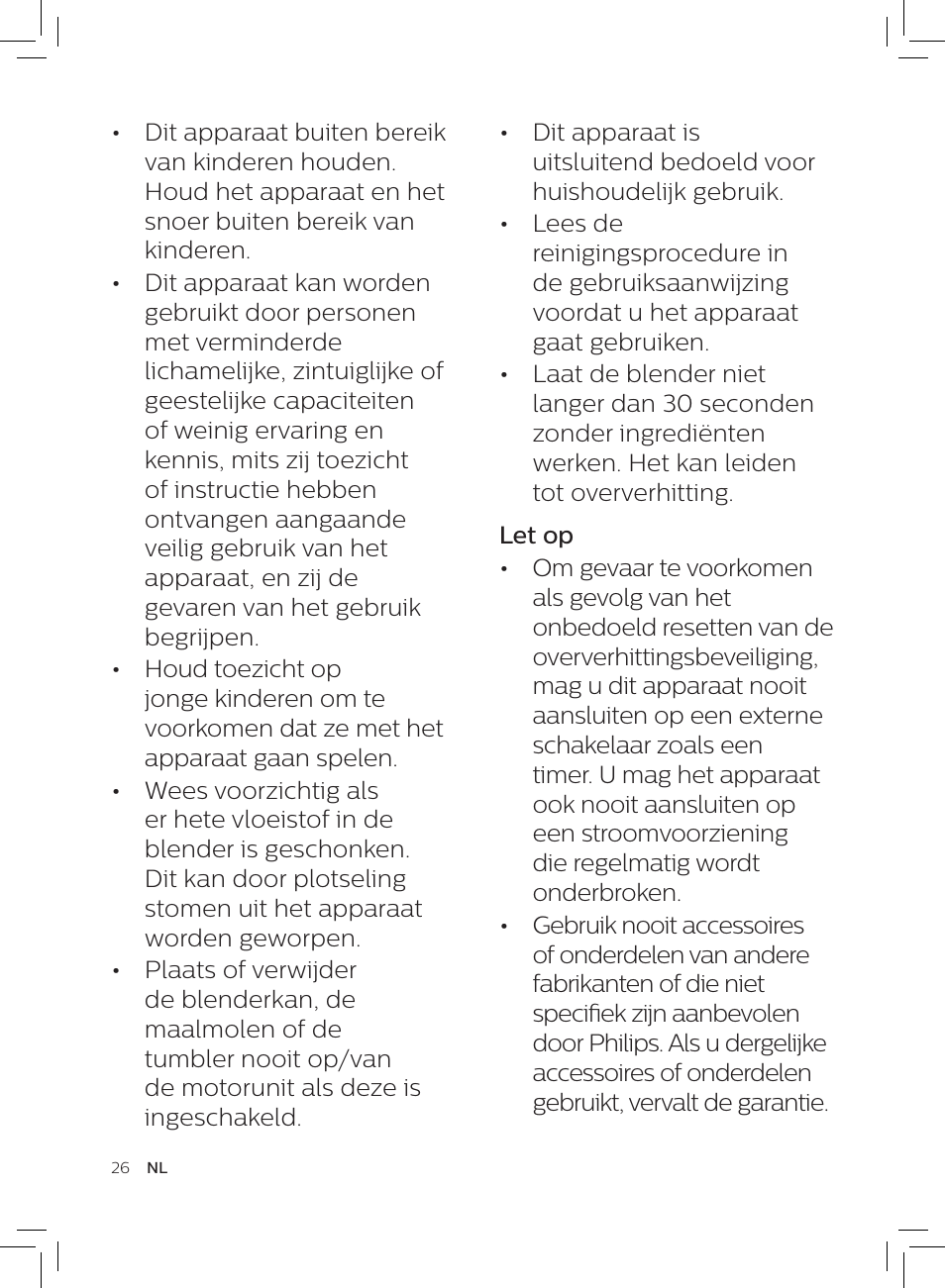 Philips HR3652/01 User Manual | Page 22 / 82