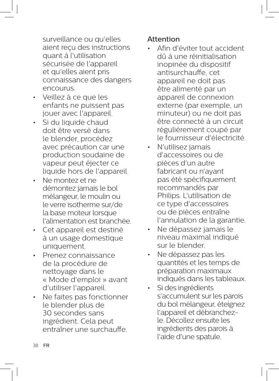 Philips HR3652/01 User Manual | Page 34 / 82