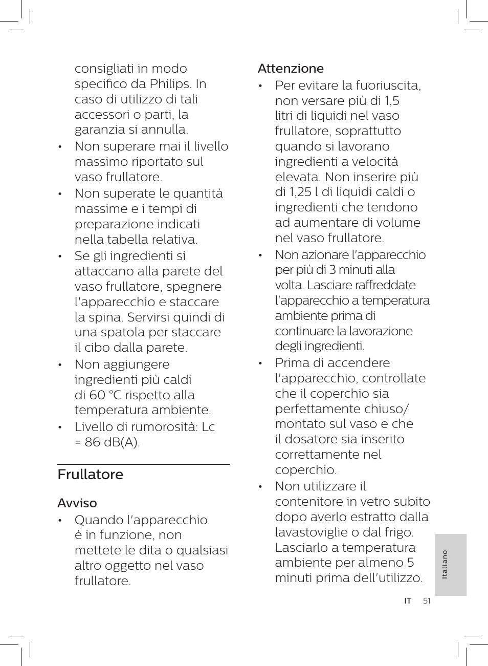 Frullatore | Philips HR3652/01 User Manual | Page 47 / 82
