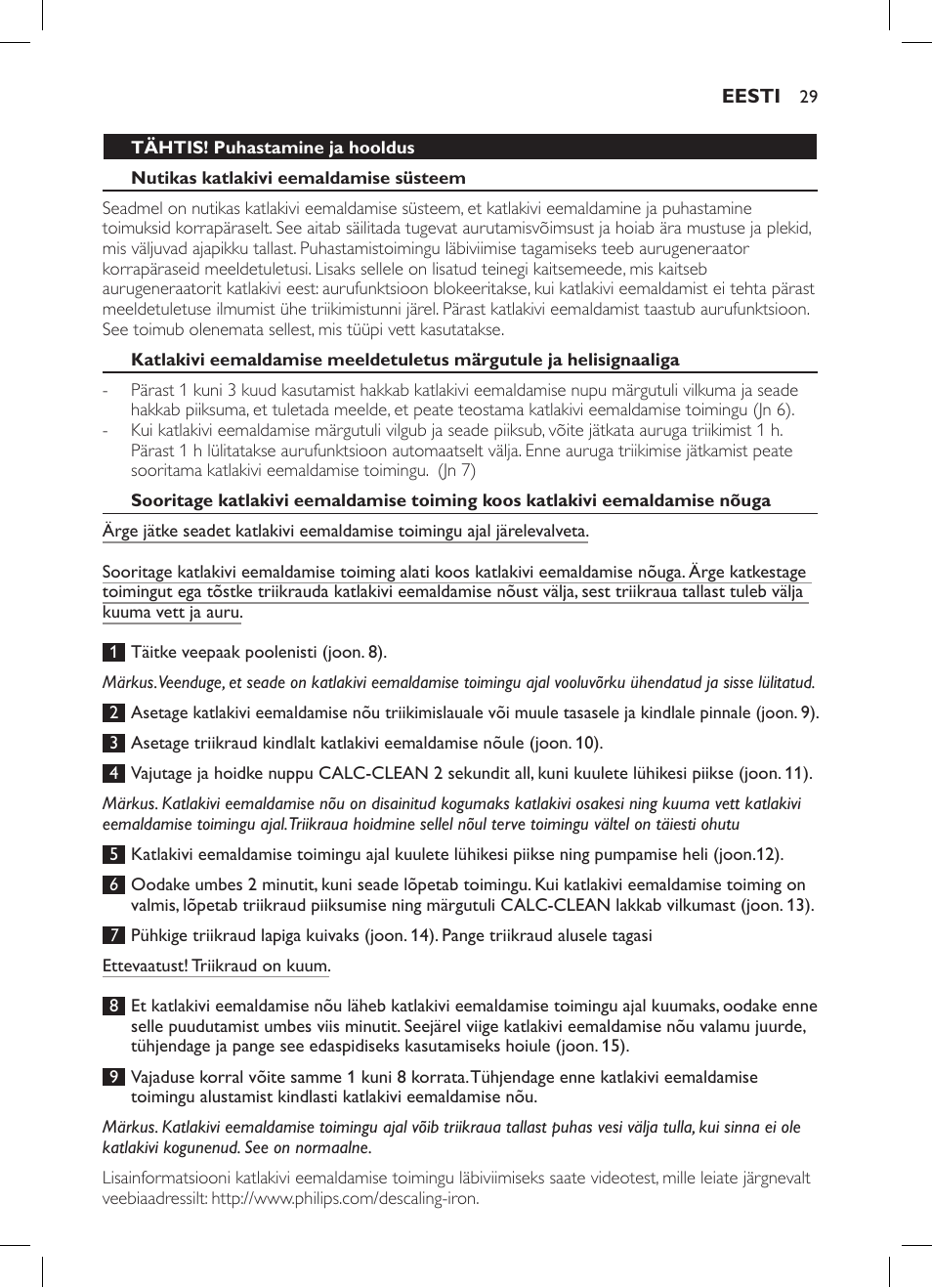 Philips GC7057/20 User Manual | Page 27 / 102