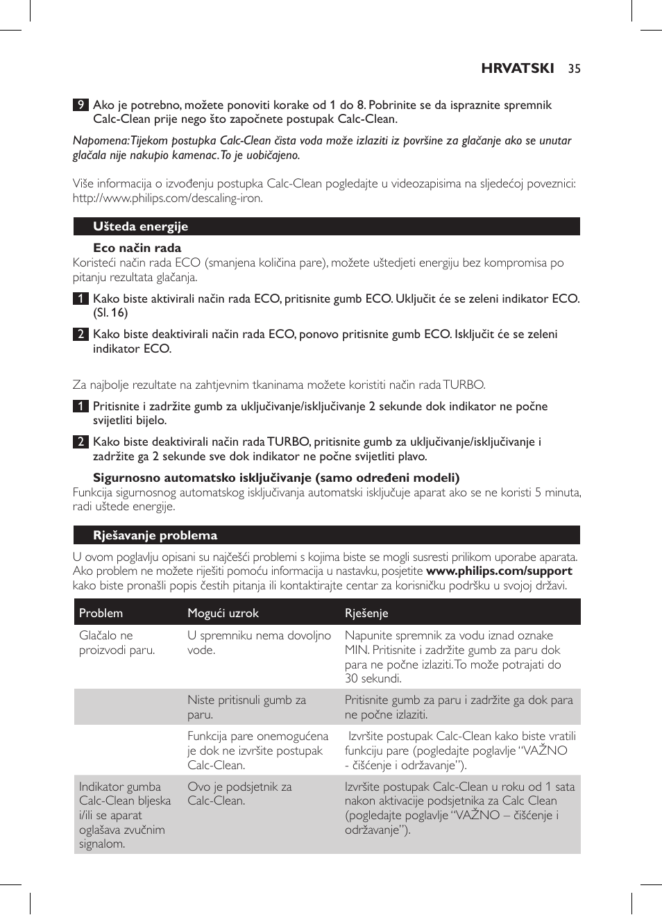 Philips GC7057/20 User Manual | Page 33 / 102