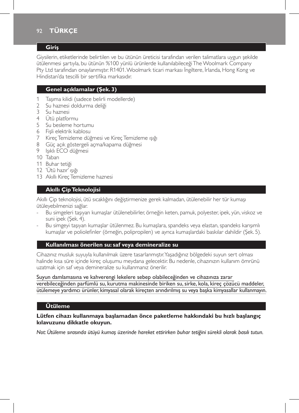 Philips GC7057/20 User Manual | Page 90 / 102