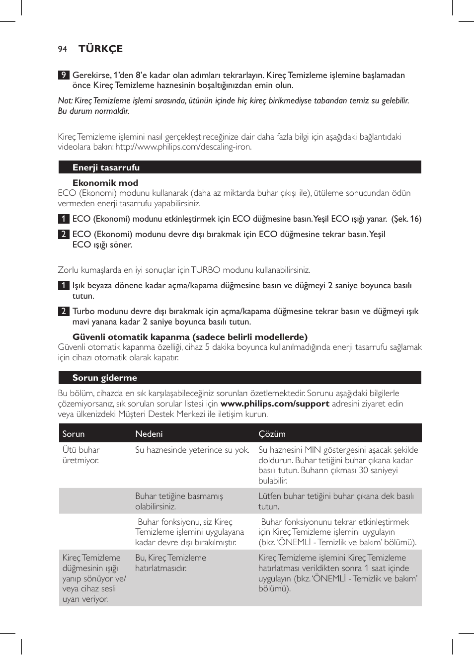 Philips GC7057/20 User Manual | Page 92 / 102