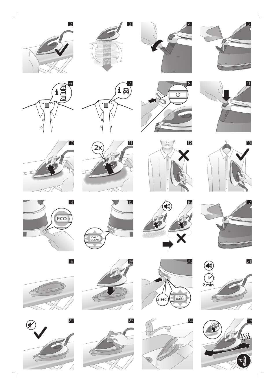 Philips GC7833/80 User Manual | Page 134 / 138