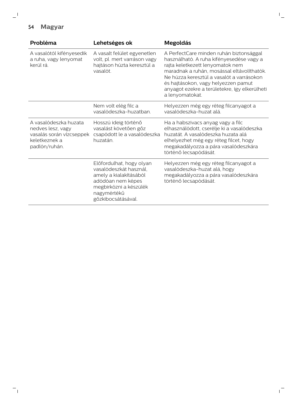 Philips GC7833/80 User Manual | Page 54 / 138