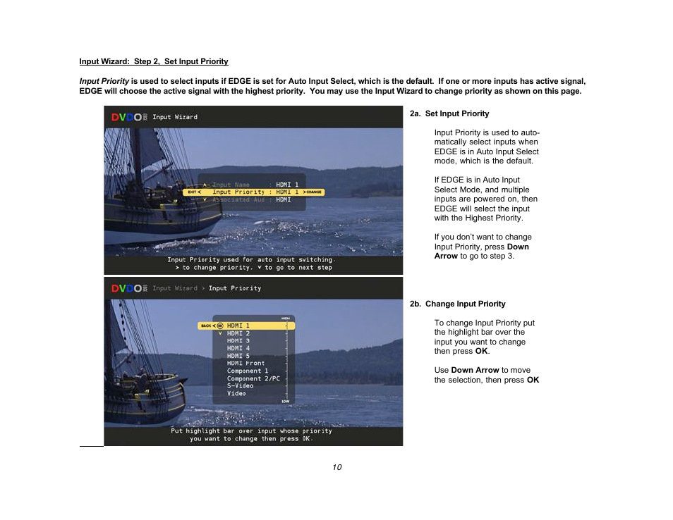 DVDO High Definition Video Processor & Hub Edge User Manual | Page 10 / 27