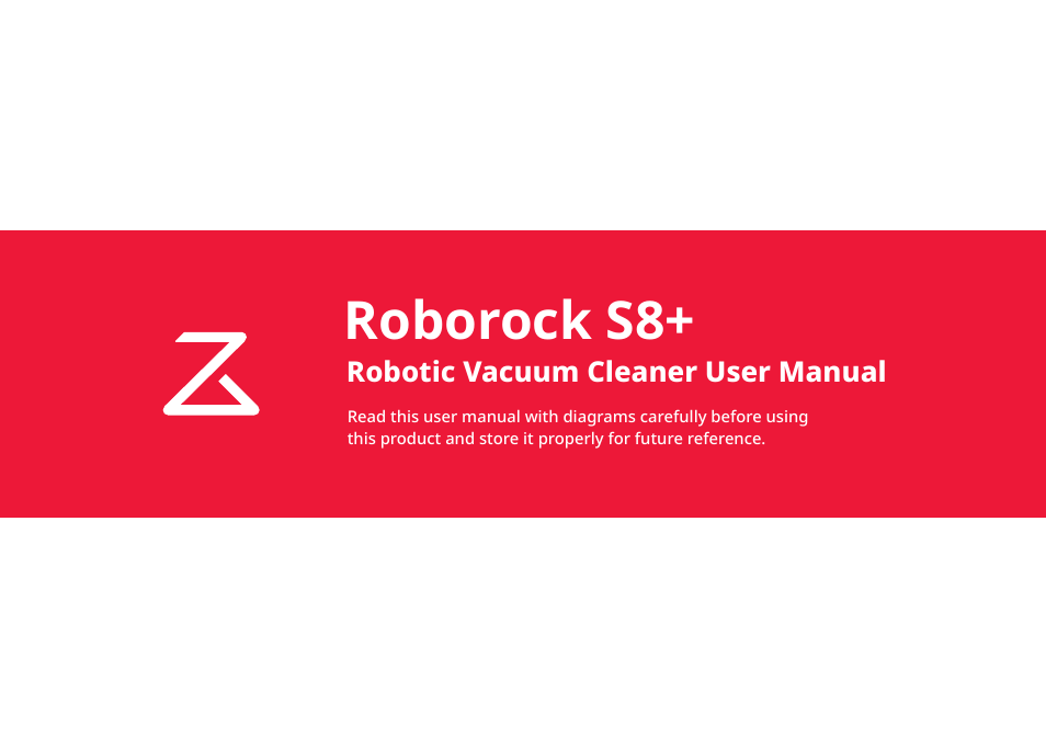 Roborock S8+ CE User Manual | 15 pages