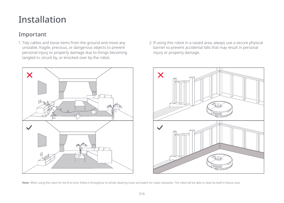 Installation | Roborock S7 CE User Manual | Page 16 / 372