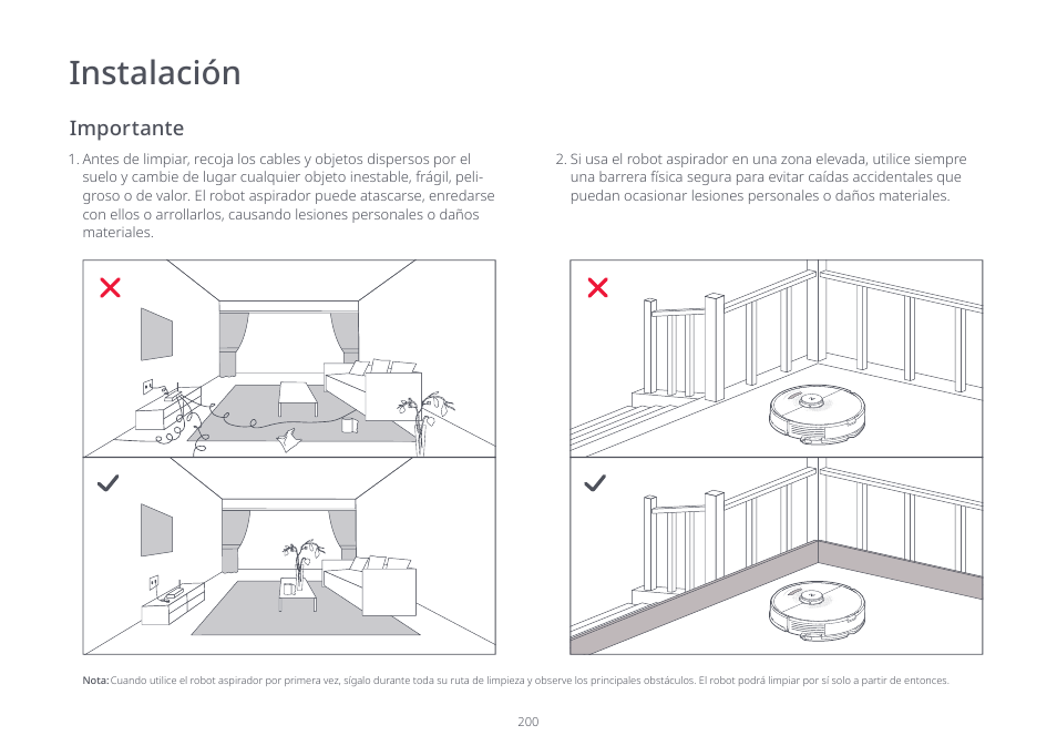 Instalación | Roborock S7 CE User Manual | Page 200 / 372