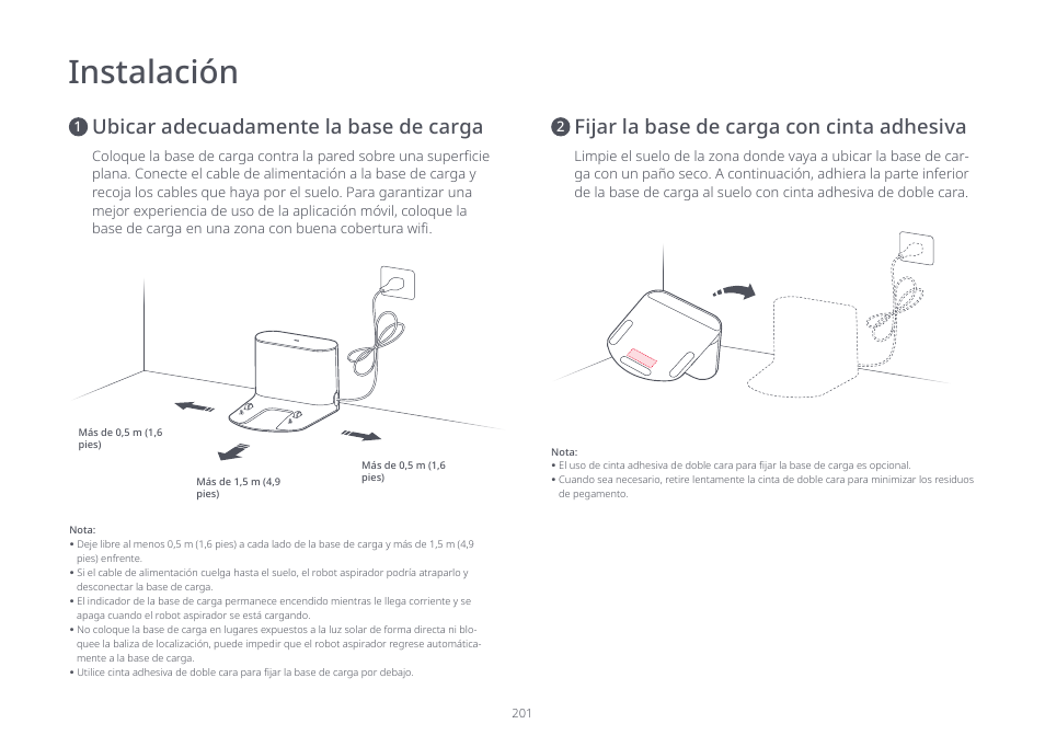 Instalación | Roborock S7 CE User Manual | Page 201 / 372