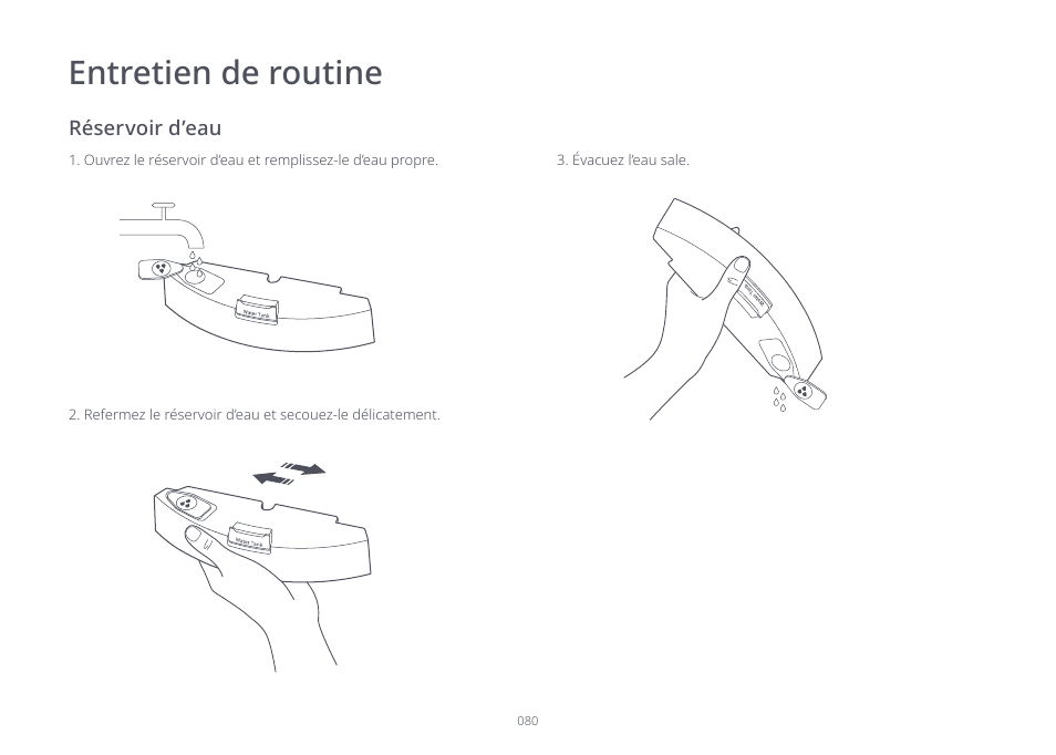 Entretien de routine | Roborock S7 CE User Manual | Page 80 / 372