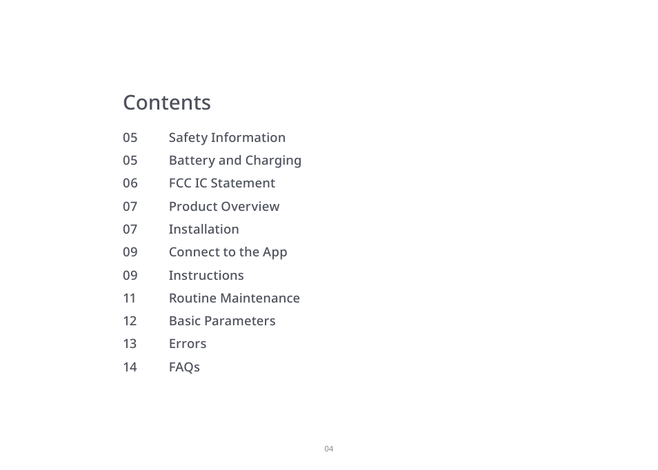 Roborock Q7 Max FCC User Manual | Page 4 / 14