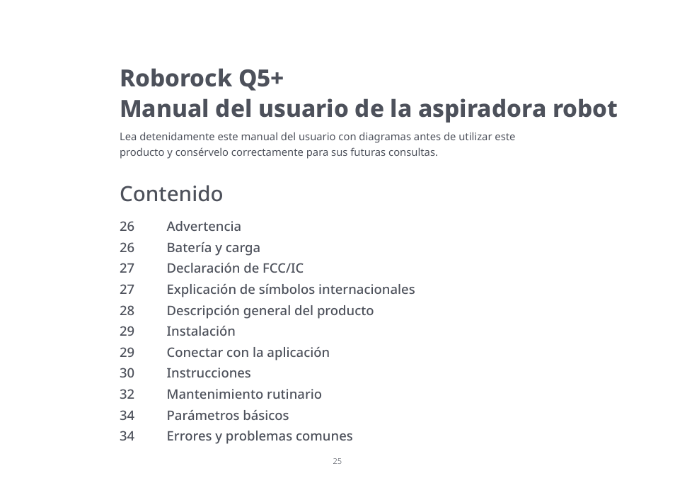 Roborock Q5+ User Manual | Page 24 / 34