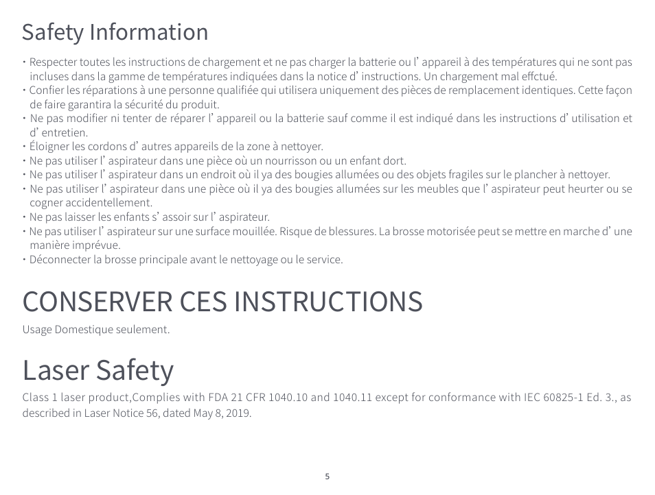 Roborock S6 MaxV FCC User Manual | Page 7 / 39