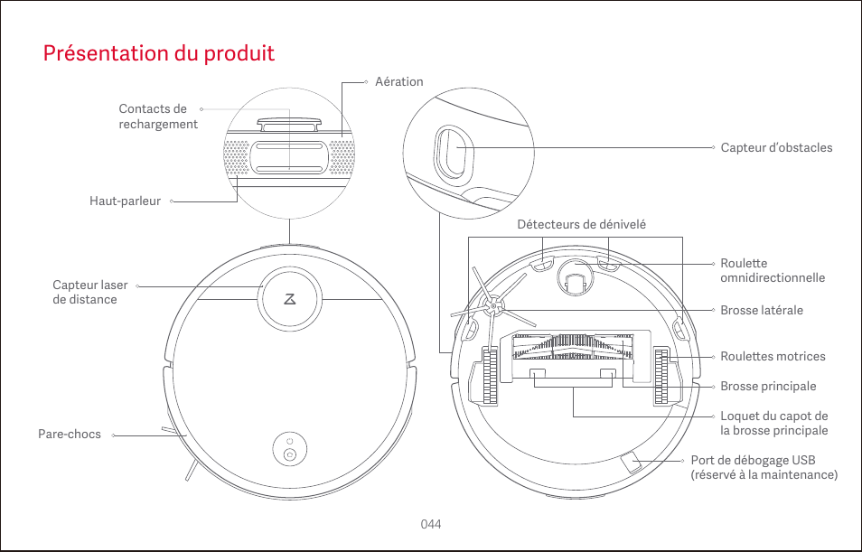 Présentation du produit | Roborock S4 CE User Manual | Page 47 / 168