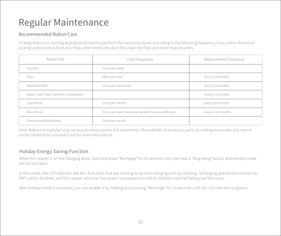 Roborock E2 User Manual | Page 27 / 28
