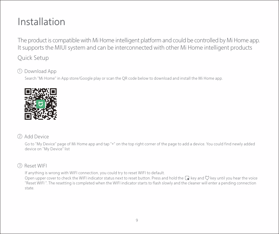 Installation | Roborock C1 CE User Manual | Page 10 / 24